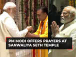 PM offers prayers at Sanwaliya Seth temple